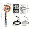 5 Modes Bathroom Shower Head Portable High Pressure Powerful Rain ShowerHead Explosion-proof and Drop-proof Universal Shower Set
