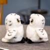 13cm Cartoon White Owl Plush Toys Soft Stuffed Animals Cute White Eagle Plushie Toys Kids Toys Home Decor Girls Birthday Gifts
