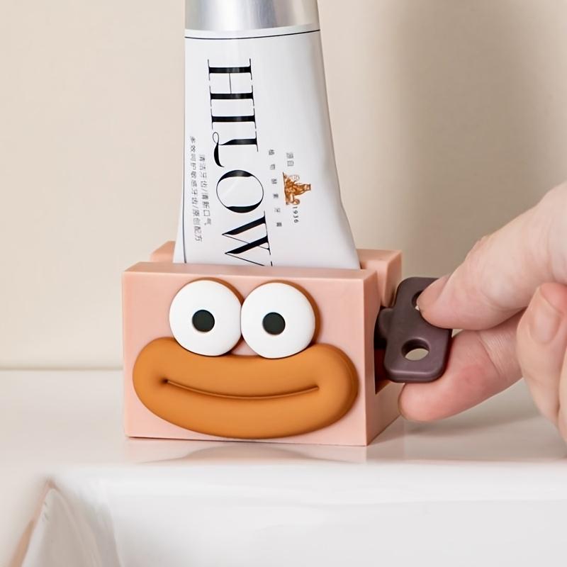 

Toothpaste Squeezers, Automatic Rolling Clamps for Facial Cleanser Samples, Suitable for Home and Travel Use. розовый