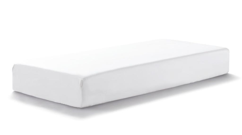 Tempur Snow Single Fitted Sheet, 73011361