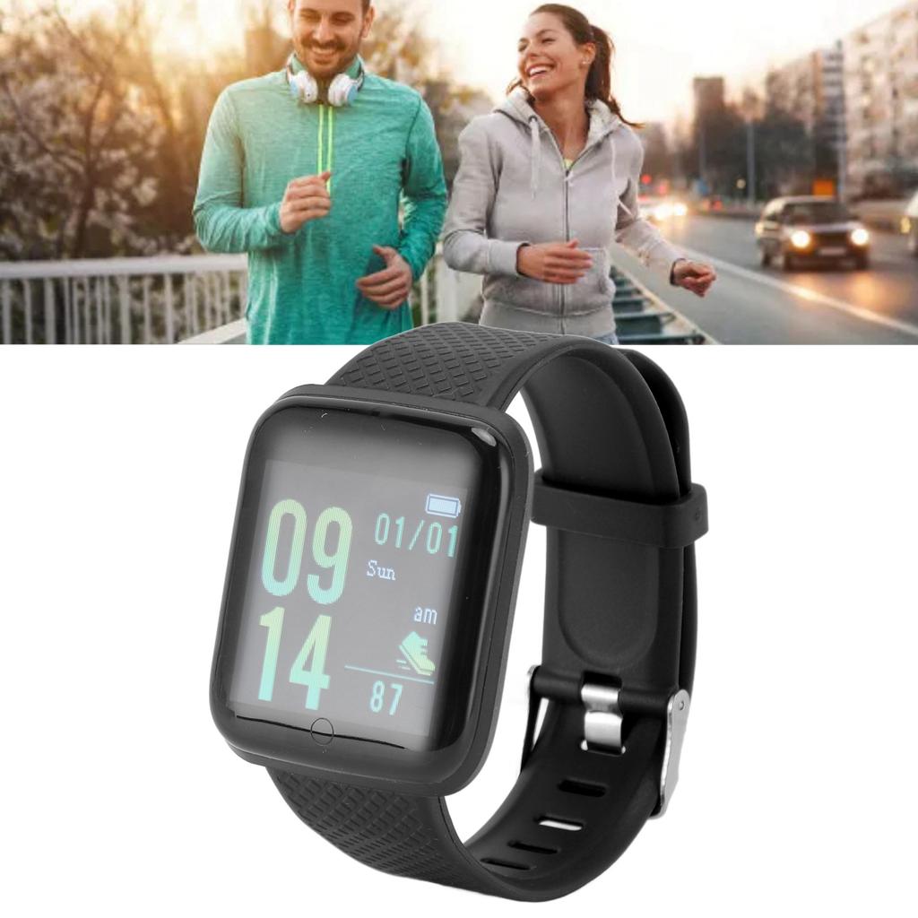 Fitness Watch Sleep Monitor Calorie Counter IP65 Waterproof Message Reminder Smart Activity for Men Women