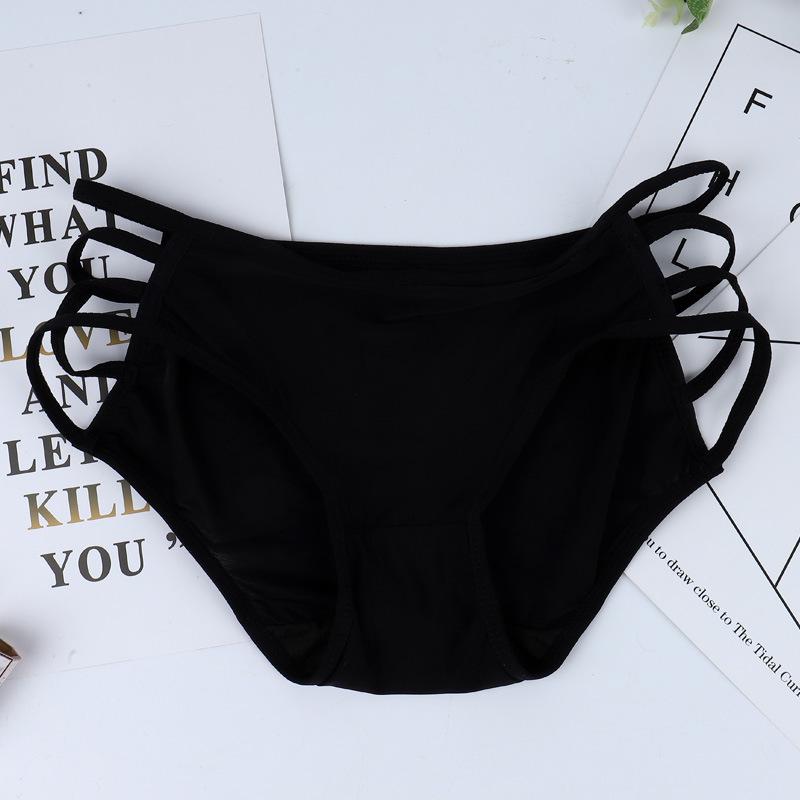 1Pcs Mesh Underpants Female Women's Panties Sexy Lace Lingerie Temptation Underwear Briefs Pespective Woman Thongs