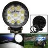 (1) Lampe de travail LED ronde haute puissance 27W pour SUV 4x4 Camion Tracteur Bateau
