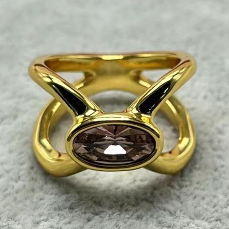 2024 UNODE50 Women s Romantic Gemstone Bead Ring – Popular European & American Design Size 8