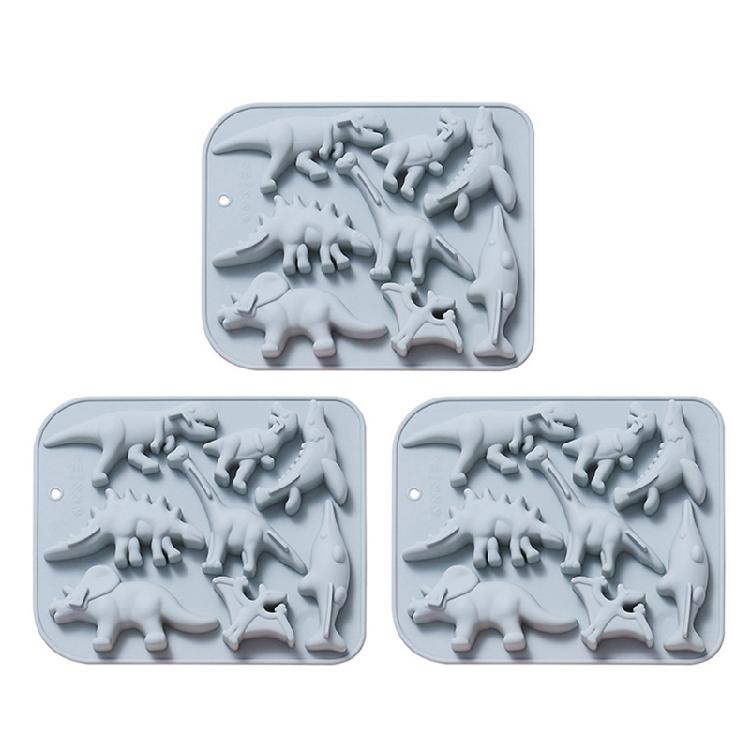 Dinosaur Cake Mold Vegetable Candy Cookie Mold Chocolate Ice Block Dessert Decor