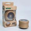Cy Mini Solid Wood Bluetooth Speaker Portable Wireless Retro Deep Bass Custom Logo Gift For Home Outdoor Travel Music Lovers