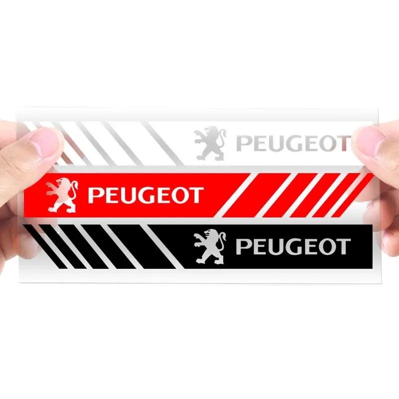Car Sticker 2Pcs Car Styling Rearview Mirror Decal Stickers Car Styling for Peugeot 5008 4008 3008 207 308 408 307 508 GT Auto A