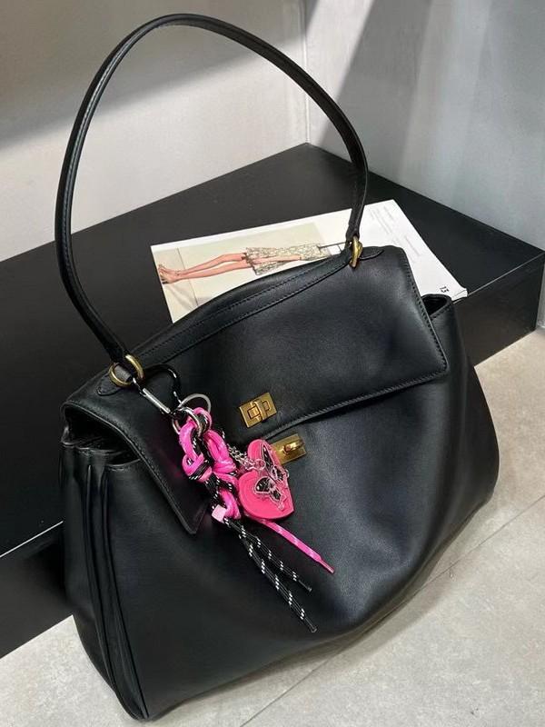 New high-end cowhide leather tote bag KL bag underarm bag shoulder crossbody handbag bag women's bag