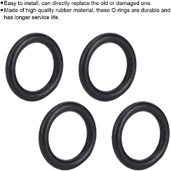 Heater Pipe O Ring, Rubber Washer Set for TSX Base Sedan, sturdy and Scratch proofness, OEM 91315-PNA-003, Fit for 2014-2002