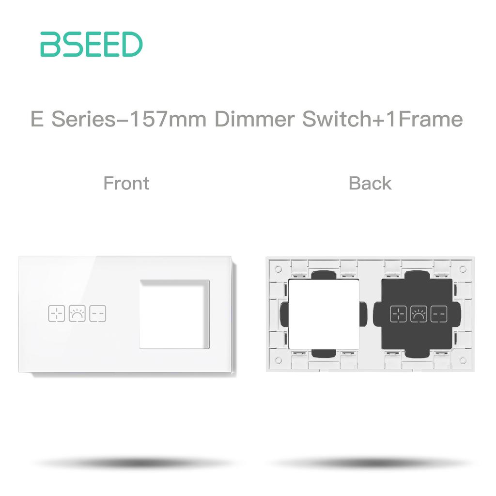 BSEED Zigbee Switches Module Glass Panel Touch Switches USB C Phone Charge Socket Port Smart Function Key EU Sockets Parts