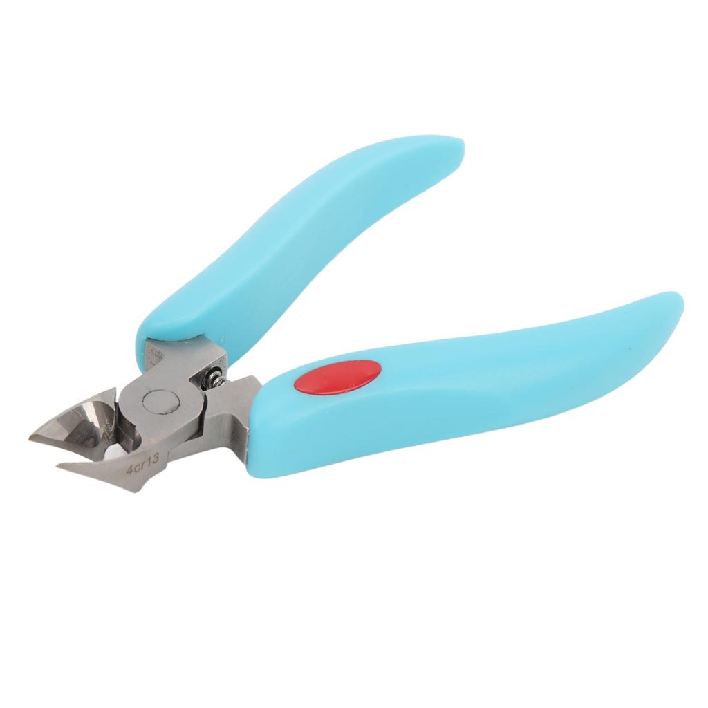 Cuticle Nipper Stainless Steel Professional Non Slip Ingrown Toe Nail Cuticle Pliers with Protective Cover