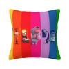 Benutzerdefinierte Cartoon Inside Out Anime Kissenbezug 45x45cm Dekor Zuhause Mode Kawaii Disney Film Kissen für Sofa Quadratischer Kissenbezug