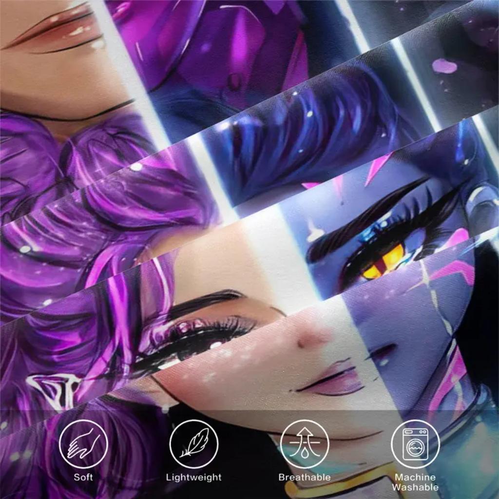 KPop D-Demon Hunters Bedding Set Single Halloween Costume Bedding Set - 2-3 Piece Comforter Quilt Duvet Cover Pillow Case Sets