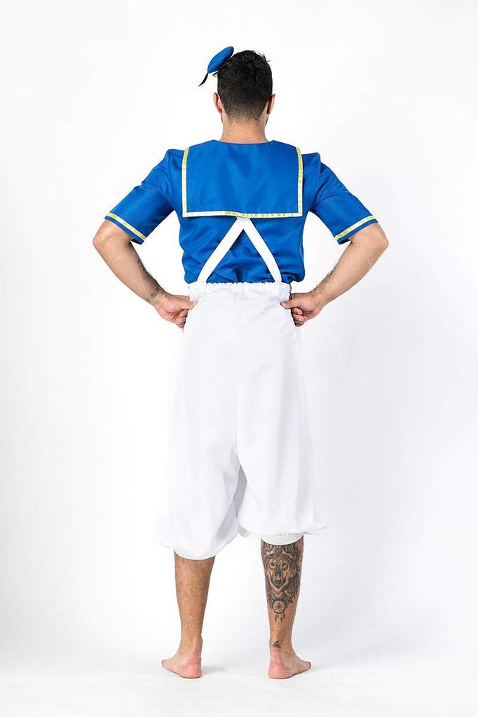 [MAKE CHEERFUL] Men's Character Cosplay Costume, Plus Size (XL)