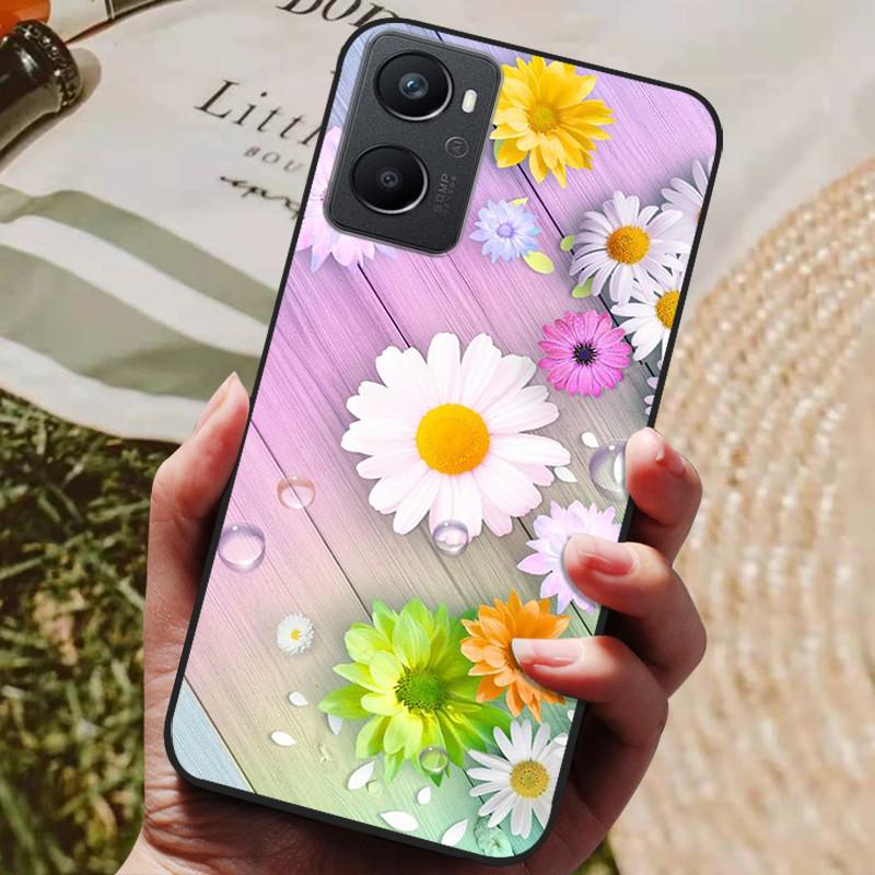 For Oppo A96 4G Case Phone Cover Soft Silicone TPU Back Cases for OppoA96 4G Case 6.51'' CPH2333 Coques for OPPOA96 A 96 Global