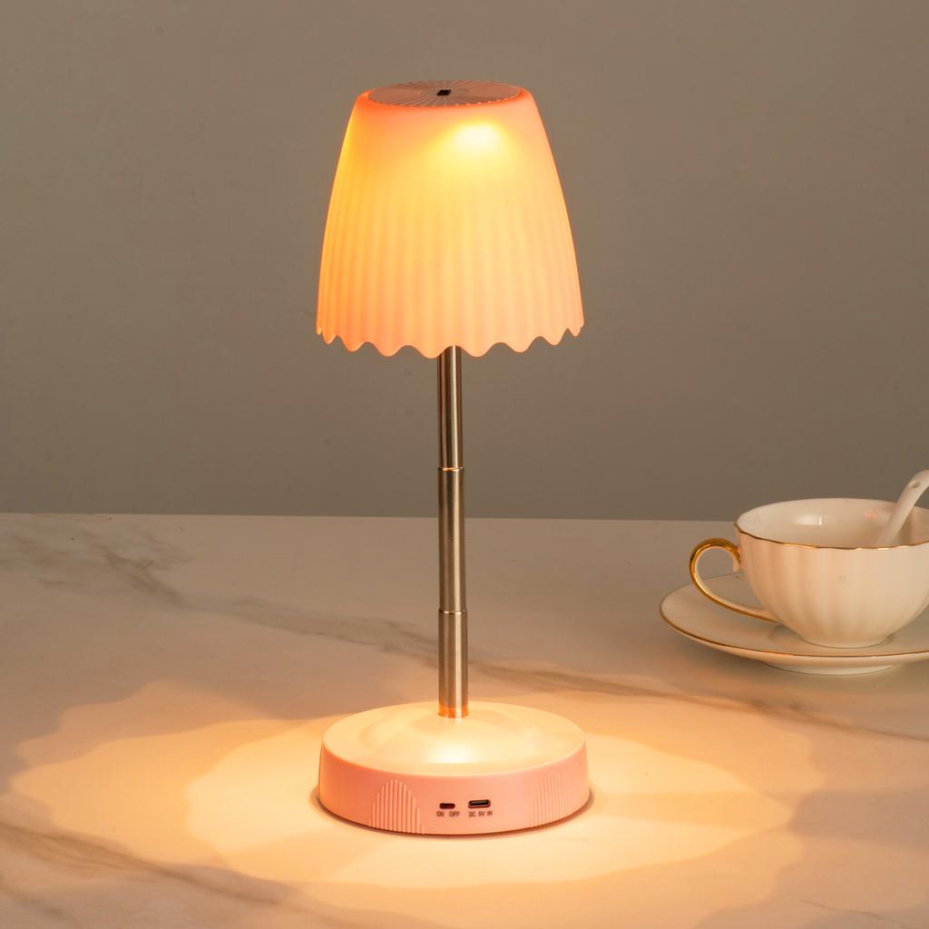 Modern Nordic-Inspired Table Lamp USB Charging Adjustable Brightness for Home Office Hotel Induction Desk Light
