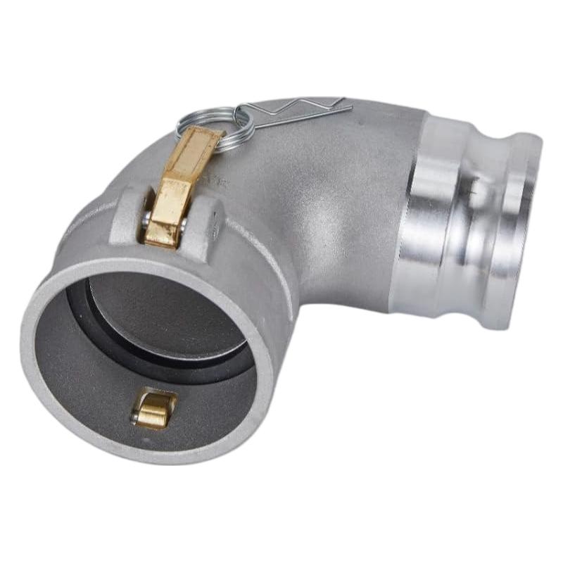 DA90-300 Aluminum Reducing Elbow Lever-Operated Cam Quick Coupling Pipe Fitting