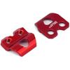 JFG RACING Dirt Bike Brake Line Clamp Aluminum Hose Snap for