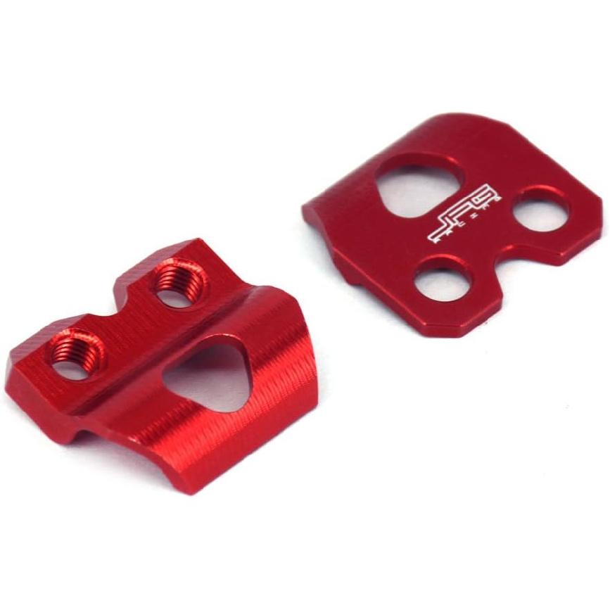 JFG RACING Dirt Bike Brake Line Clamp Aluminum Hose Snap for