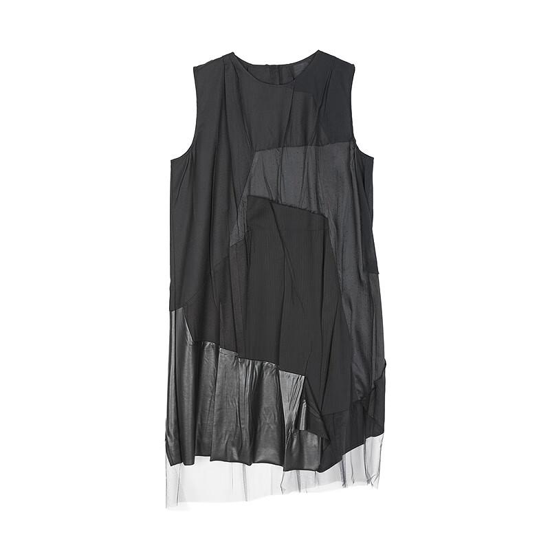 JNBY 2025 Winter A-Line Round Neck Midi Dress