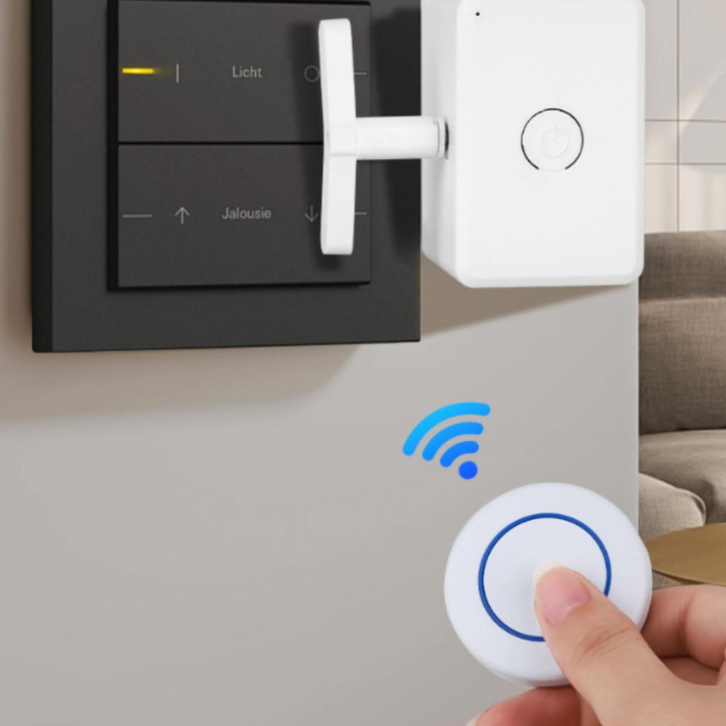 Lighting Control Controller NoWiring Switch Compact for Renters, Students, Bedroom, Dorm