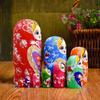 10pcs Handmade Matryoshka Stacking Nested Dolls Chinese Stye Kids’ Room Decor