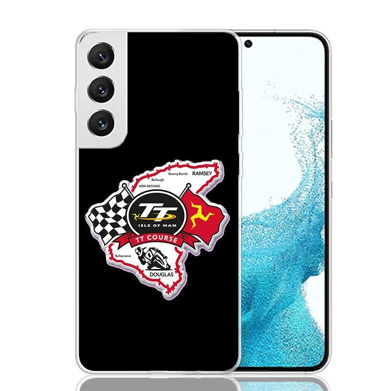 Isle of Man Coat of Arms Phone Case For Samsung Galaxy S26 Ultra S23 S24 S25 Edge S20 FE S21 S22 Plus Soft Print Shell Cover Fun