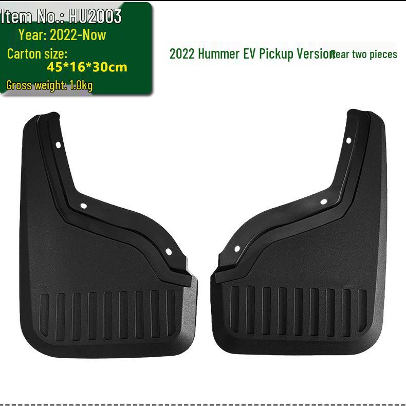 Hummer Fender Skin for 2007-2024 H2, H3, EV Pickup Truck Customization