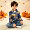 Kids Knit Halloween Print Top for Festive Occasions
