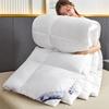 Thickened Feather Silk and White Goose Down Blend Quilt