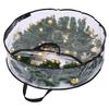 Wreath Storage Bag Large Capacity Reinforced Decorative Wreath Storage Bag Storage Container