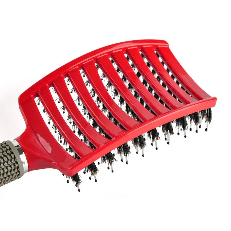 Magic Detangle Hair Brush Scalp Massager Hair Comb Brosse Tangle Detangling Comb Girls Anti-static Brush Salon