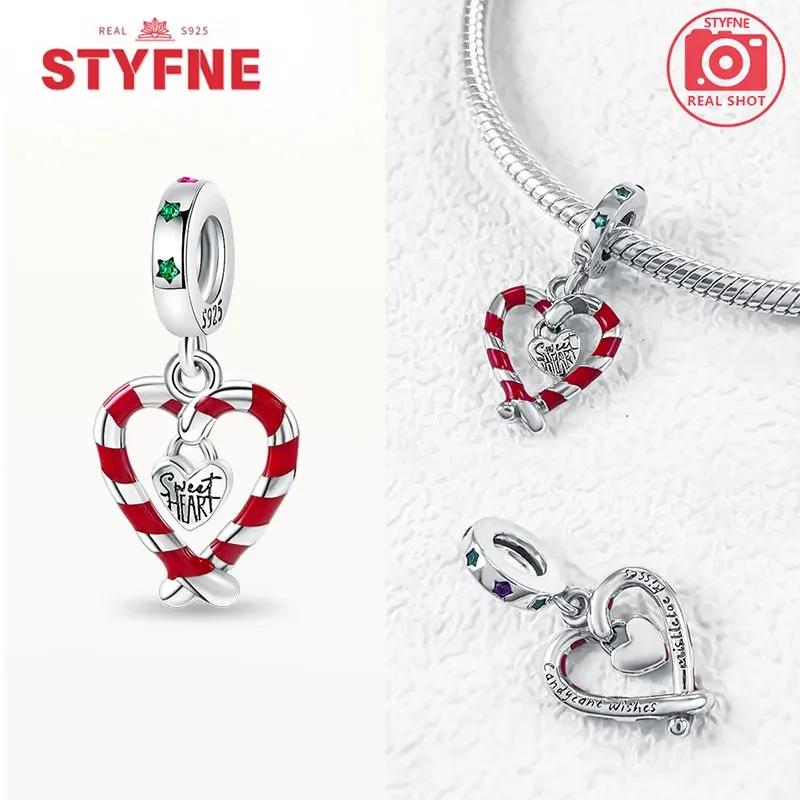 Copperchristmas Gifts Charms Snow Housebeads Christmas Collection Fit Original Bracelet Diy Jewelry Gifts For Women