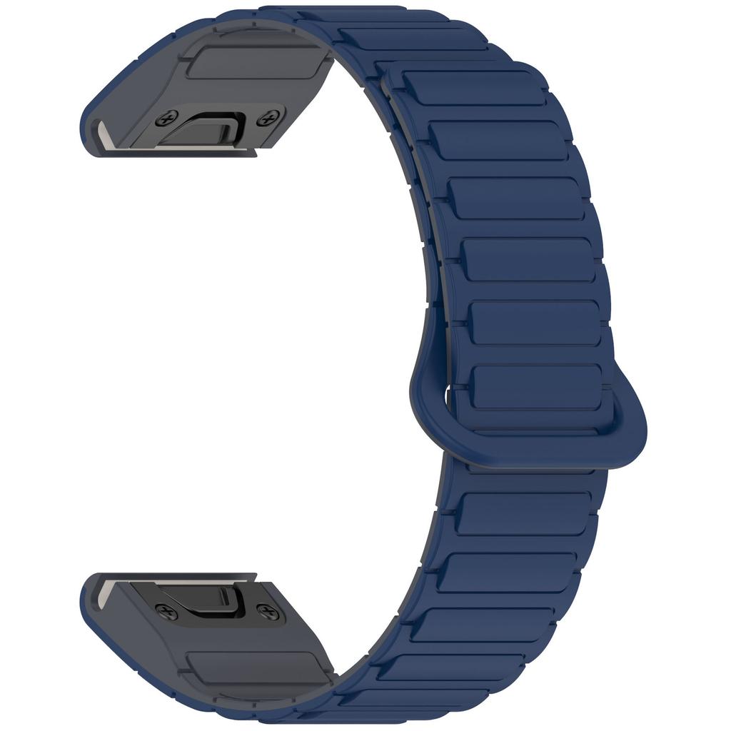 20mm 22mm 26mm Schnellwechsel Magnetischer Schnellverschluss Silikon Uhrenarmband für Garmin Fenix 7 8 Pro Forerunner 970 Sport Armband