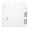 8 Layers False Eyelash Extension Carrying Box Acrylic Storage Box Makeup Cosmetic Case