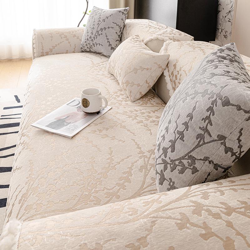 French Chenille Sofa Cushion, Universal Sofa Cover For All Seasons, Cover Towel, Non-Slip Seat Cushion, Sofa Cushion  New Model