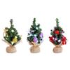 Christmas Luminous Star Christmas Tree Tabletop Ornaments, Small Christmas Tree Festive Atmosphere Dress Up Props