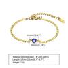 Evil Eye Stainless Steel Bracelet: Women's Fashion Accessory BR-1252