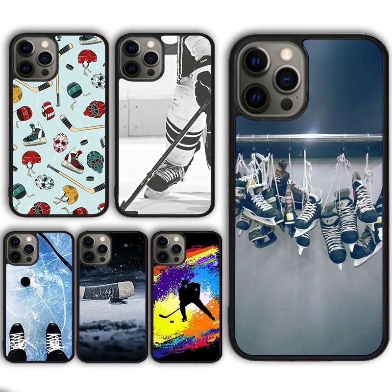 Ice Hockey Player Phone Case For Apple iPhone 17 Air Pro Max Plus Coque For iPhone 17 Air 14 15 16 13 12 Max Cover