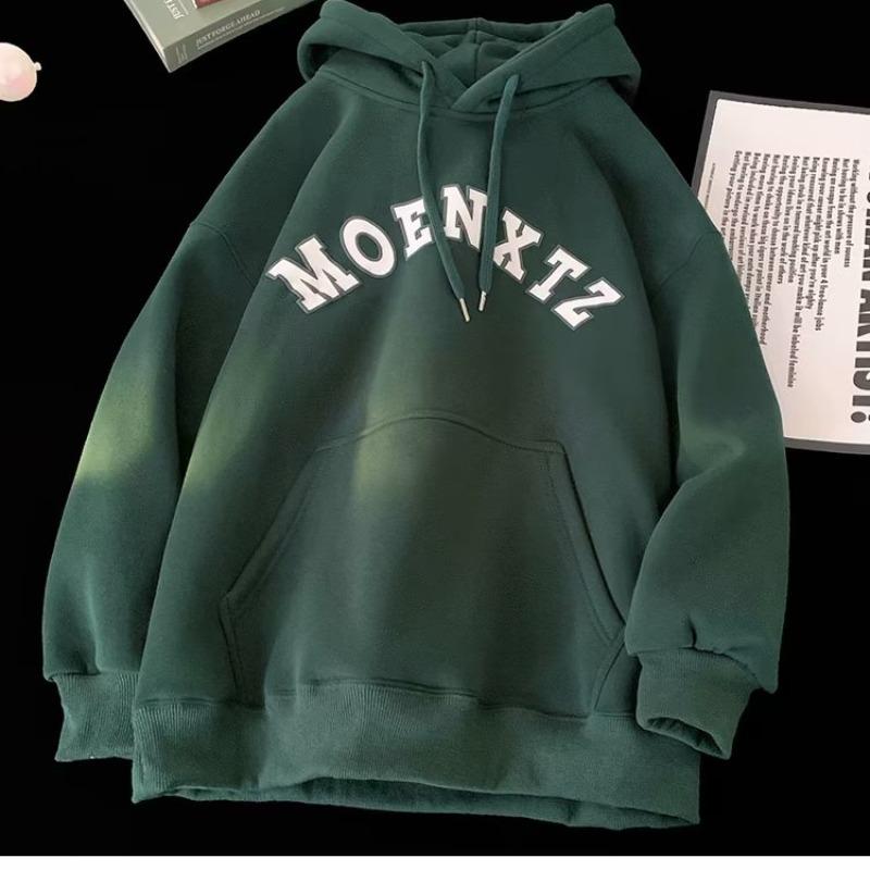 Neuer Herbst/Winter High Street Samt-Pullover-Hoodie für Männer & Frauen - Trendiges lässiges Partner-Outfit