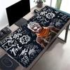 Graffiti Art Symbols Large Gaming Mouse Pad Nonslip Rubber Base Waterproof Desk Mat For Office Pc Laptop