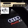 For Audi A4 B5 B6 B7B8 A1 A3 8V 8P 8L A6 C5 C6 C7 A5 A7 A8 Q3 Q5 Q7 TT S3 S6 Sline Quattro Led Car Logo Laser Welcome Door Light
