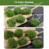 10pcs/lot 3*3*1.5cm Mixed Big Flower 10 Colors Miniature Plants Materials  Layout Accessories