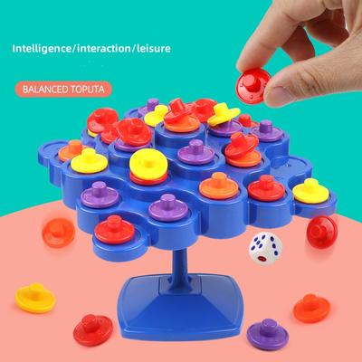Puzzlespiele für Kinder Eltern-Kind-Interaktion Brettspiele Ausbalancierter Baum Spielzeug Montessori Lernspielzeug Stapelspielzeug Lern Geschenke