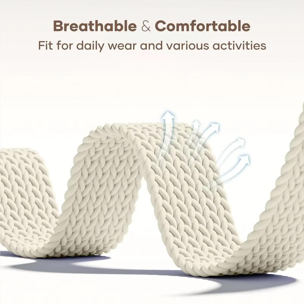 Nylon Braided Band For Huawei Watch 5-4 GT6-5-4 Pro 46mm Parachute Buckle Bracelet Strap For Redmi Watch 5 Active/5 Lite Belt