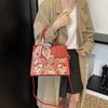 Trendige Hochzeitstasche neue modische vielseitige tragbare Umhängetasche große Kapazität strukturierte Messenger-Tragetasche Brauttasche