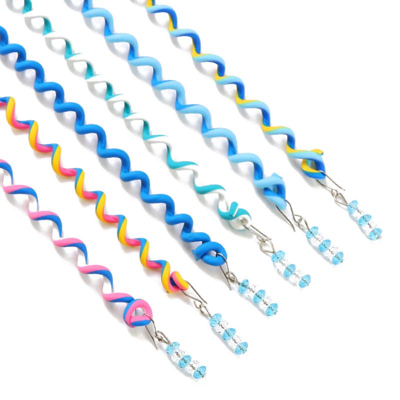 

6 шт./лот, повязка на голову для девочек, длинные эластичные ленты для волос, детские повязки для волос, детские аксессуары для волос one size