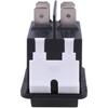 DVPARTS 106066 Rocker on/off switch Compatible with Proteam 106066 Super Coach Black Rectangular 4 Terminals On/Off Switch