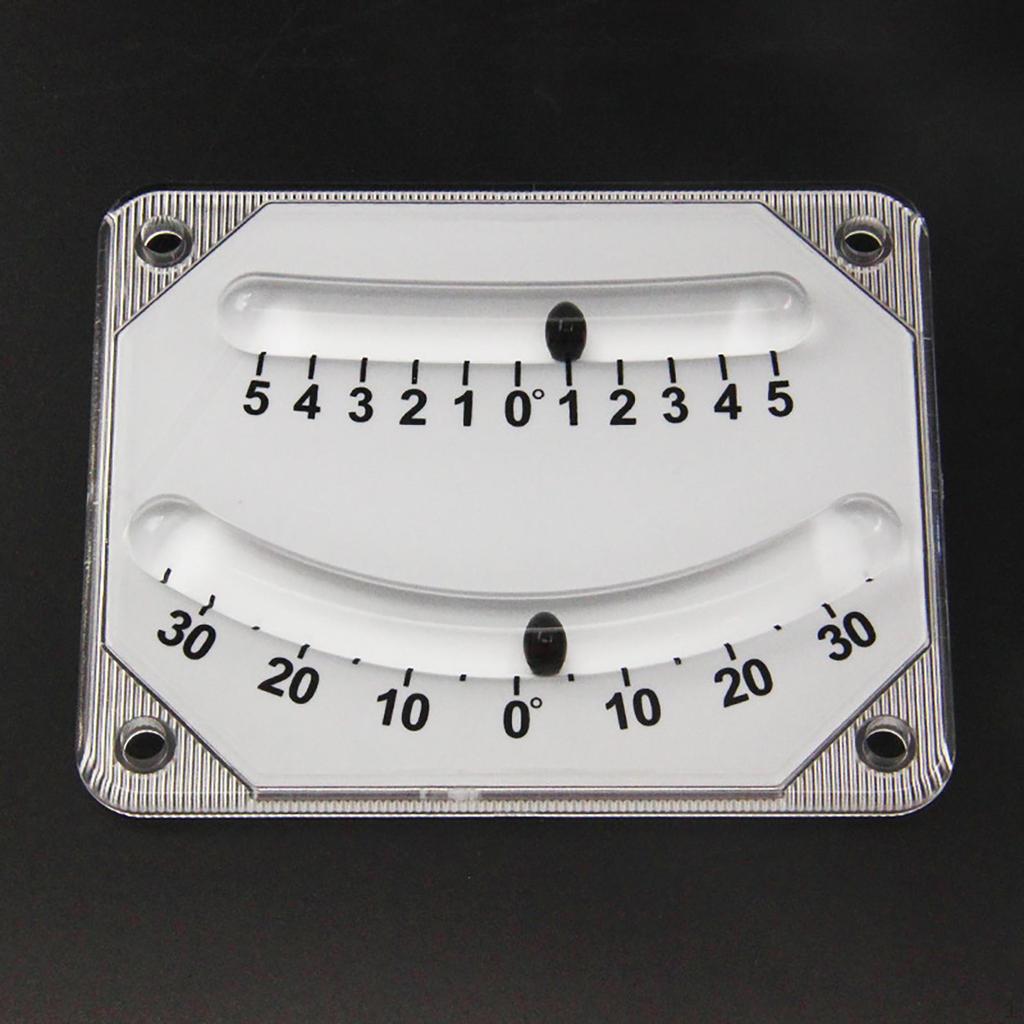 Clinômetro de Barco Bolha de Aço Embutida Reboque SUV Caminhão Veículos RV Ferramenta de Balanceamento Ângulo Inclinação Carro