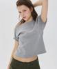 Nyuluki Balloon Sleeve T-Shirt_Melange Gray